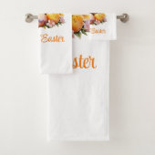 Niedliches Gelbes Hühnchen mit Eiern Badhandtuch Set (Insitu)