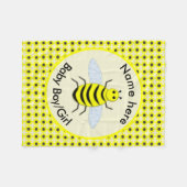 Niedliches Gelbkäfer-Geschlecht zeigt neutrale Ind Fleecedecke (Vorderseite (Horizontal))