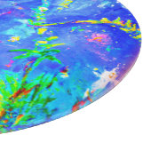 niedliches Gemälde "Starlit Dschungel". Jetzt kauf Schneidebrett (Ecke)