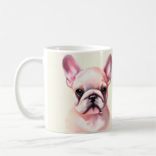 Niedliches Gemälde von Goldhunden Kaffeetasse