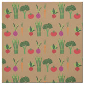 Niedliches Gemüse Stoff (Muster)