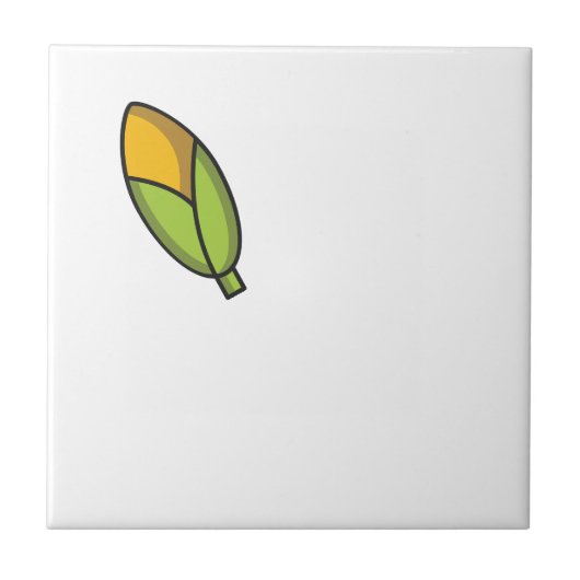 Niedliches Gemüsemais Fliese (Vorderseite)