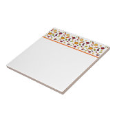 Niedliches Gemüsemuster Fliese (Seite)