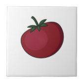 Niedliches Gemüsemuster Fliese (Vorderseite)