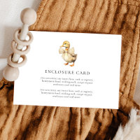 Niedliches Gender Neutral Duck Baby Duwer Custom