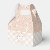 Niedliches Gender Neutral Happy First Geburtstag H Geschenkschachtel (Rückseite)