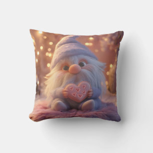 Niedliches Genom mit Herz: Valentinstag-Design Kissen
