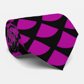 Niedliches geometrisches Muster Necktie Krawatte (Gerollt)