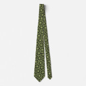 Niedliches geometrisches Muster Necktie Krawatte (Vorderseite)