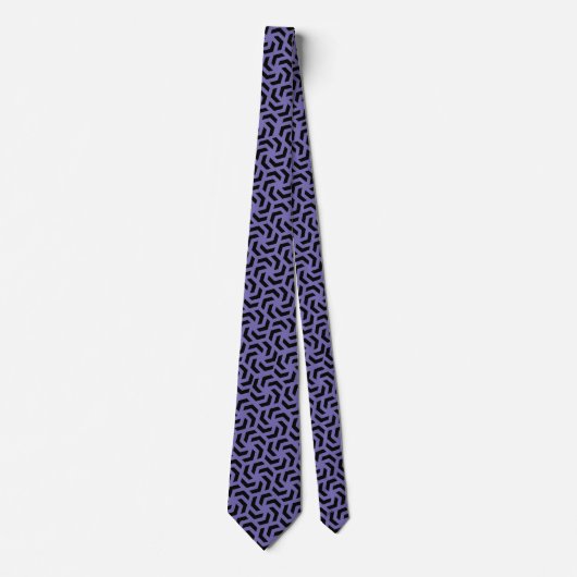 Niedliches geometrisches Muster Necktie Krawatte (Vorderseite)