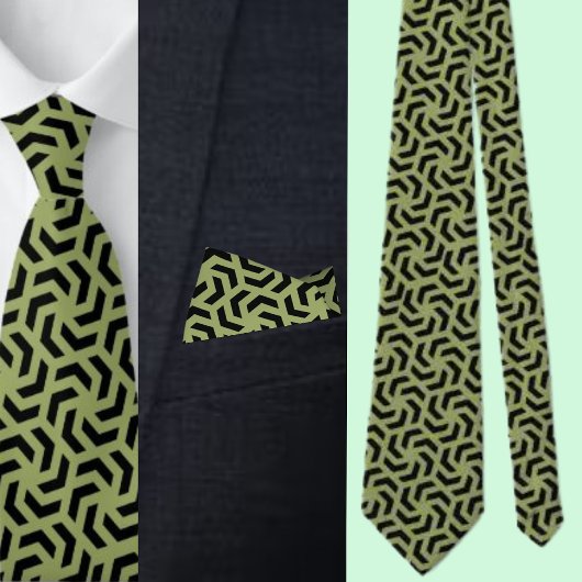 Niedliches geometrisches Muster Necktie Krawatte