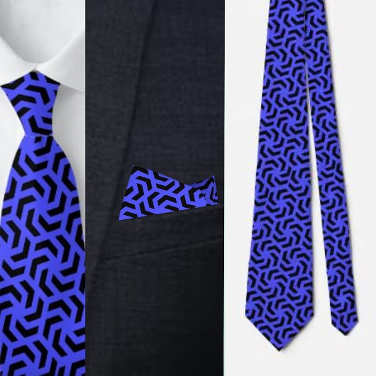 Niedliches geometrisches Muster Necktie Krawatte