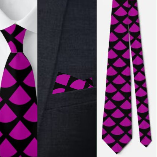 Niedliches geometrisches Muster Necktie Krawatte