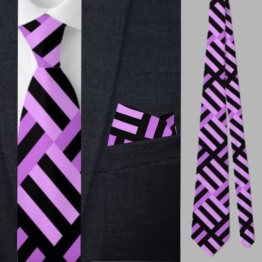 Niedliches geometrisches Muster Necktie Krawatte