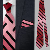 Niedliches geometrisches Muster Necktie Krawatte