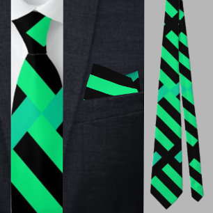 Niedliches geometrisches Muster Necktie Krawatte