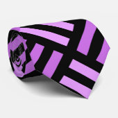 Niedliches geometrisches Muster Necktie Krawatte (Gerollt)