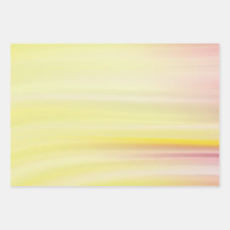 Niedliches Geschenk Abstrakte Pastelwellen 1 | Geschenkpapier Set