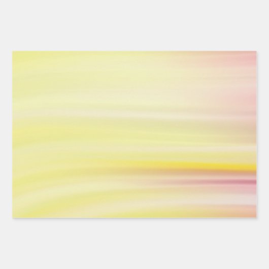 Niedliches Geschenk Abstrakte Pastelwellen 1 | Geschenkpapier Set (Vorderseite)