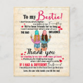 Niedliches Geschenk für den besten Freund, Abendge Flyer (Vorne)