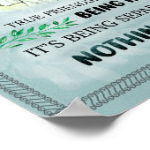 Niedliches Geschenk für den besten Freund, Abendge Poster (Ecke)