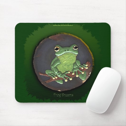 Niedliches Geschenk für den Froschfrosch Mousepad (Mit Mouse)