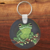 Niedliches Geschenk für den Froschfrosch Schlüsselanhänger (Vorderseite)
