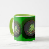 Niedliches Geschenk für den Froschfrosch Tasse (Vorderseite Links)