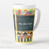 Niedliches Geschenk für die Aquarellschule Milchtasse (Rechte Ecke)