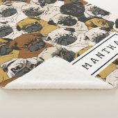 Niedliches Geschenk für Hunde Lover Hunde Mama/Vat Sherpadecke (3/4)