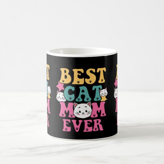 Niedliches Geschenk für Katzen Lover Beste Katze M Kaffeetasse (Mittel)
