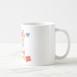 Niedliches Geschenk für Lehrer am Valentinstag Kaffeetasse