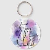 Niedliches Geschenk für Schlüsselanhänger aus Alum (Vorderseite)