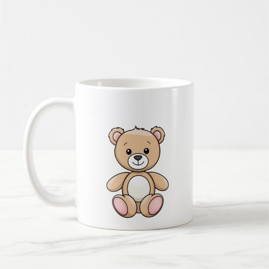 Niedliches Geschenk für Teddy Bear Tasse (Links)