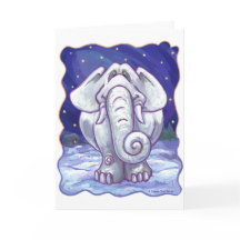 Niedliches Geschenk für weiße Elefanten