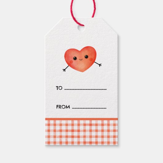 Niedliches Geschenk Geschenkanhänger (Vorderseite)