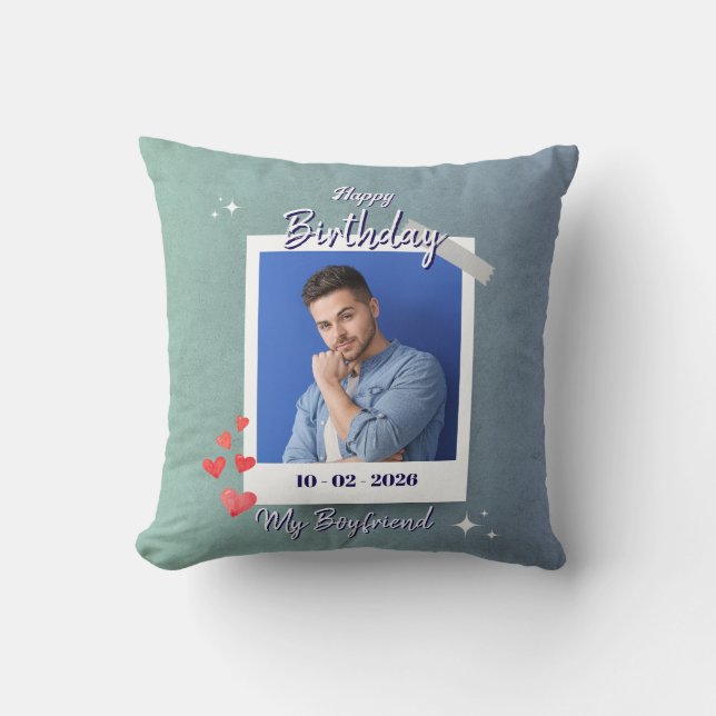 Niedliches Geschenkdesign meiner Freundin Birthday Kissen (Vorderseite)