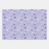 Niedliches Geschenkmuster Geschenkpapier Set (Vorderseite)