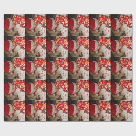 Niedliches Geschenkpapier (Flach)