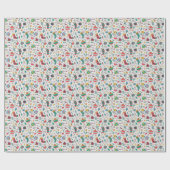 Niedliches Geschenkpapier (Flach)