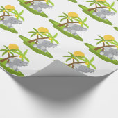 Niedliches Geschenkpapier (Ecke)