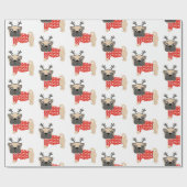 Niedliches Geschenkpapier (Flach)