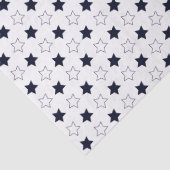 Niedliches Geschlecht neutrales Muster White & Bla Seidenpapier (Detail)