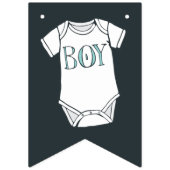 Niedliches Geschlecht zeigt Party-Jagdfahnen Wimpelkette (Erste Fahne)