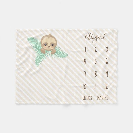 Niedliches Geschlechts-neutraler Fleecedecke (Vorderseite (Horizontal))