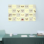 Niedliches Gesicht Banner (Messeveranstaltung)