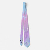 Niedliches Gesicht Kawaii magisches Krawatte (Rückseite)