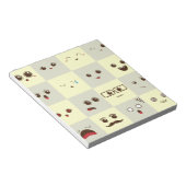 Niedliches Gesicht Notizblock (angewinkelt)