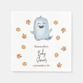 Niedliches Gespenst - Babydusche Serviette (Vorderseite)