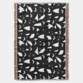 Niedliches Gespenst, Fledermäuse & Spieglein Hallo Decke (Vorderseite Vertikal)